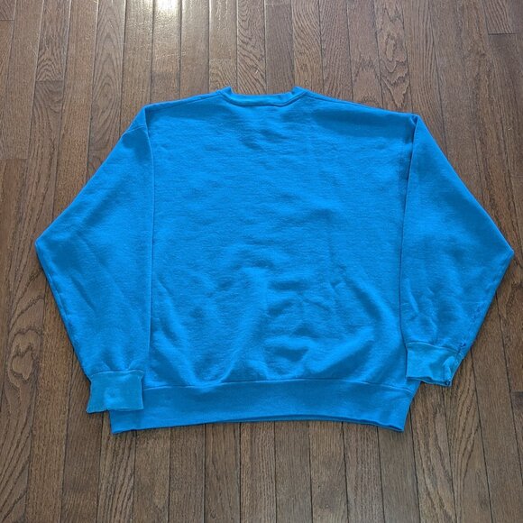 1991 FOTL 'Nothing Is Ever Simple' Horse Jumping Crewneck Made in Canada Size - - Picture 8 of 10